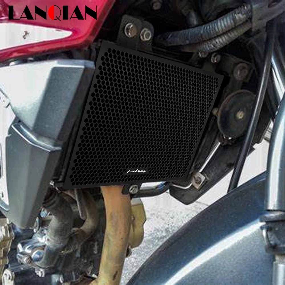 Motorcycle Aluminum Accessories Radiator Grille Guard Cover Protector Water Tank Protection For Bajaj Pulsar NS 200 All Year