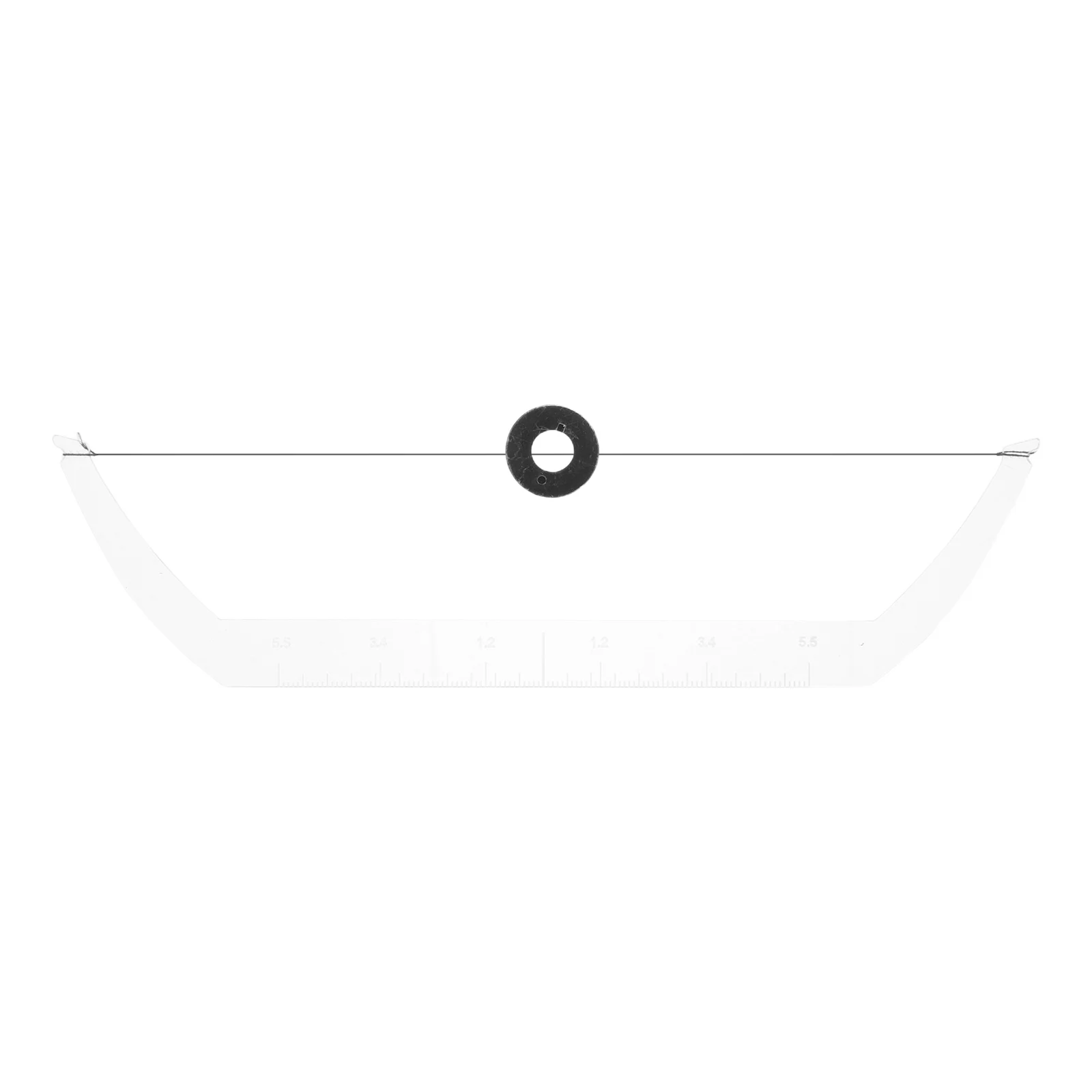 

Tattoo Positioning Ruler Brow Eyebrow Marker Makeup Tool Tracing Transparent Measuring Line