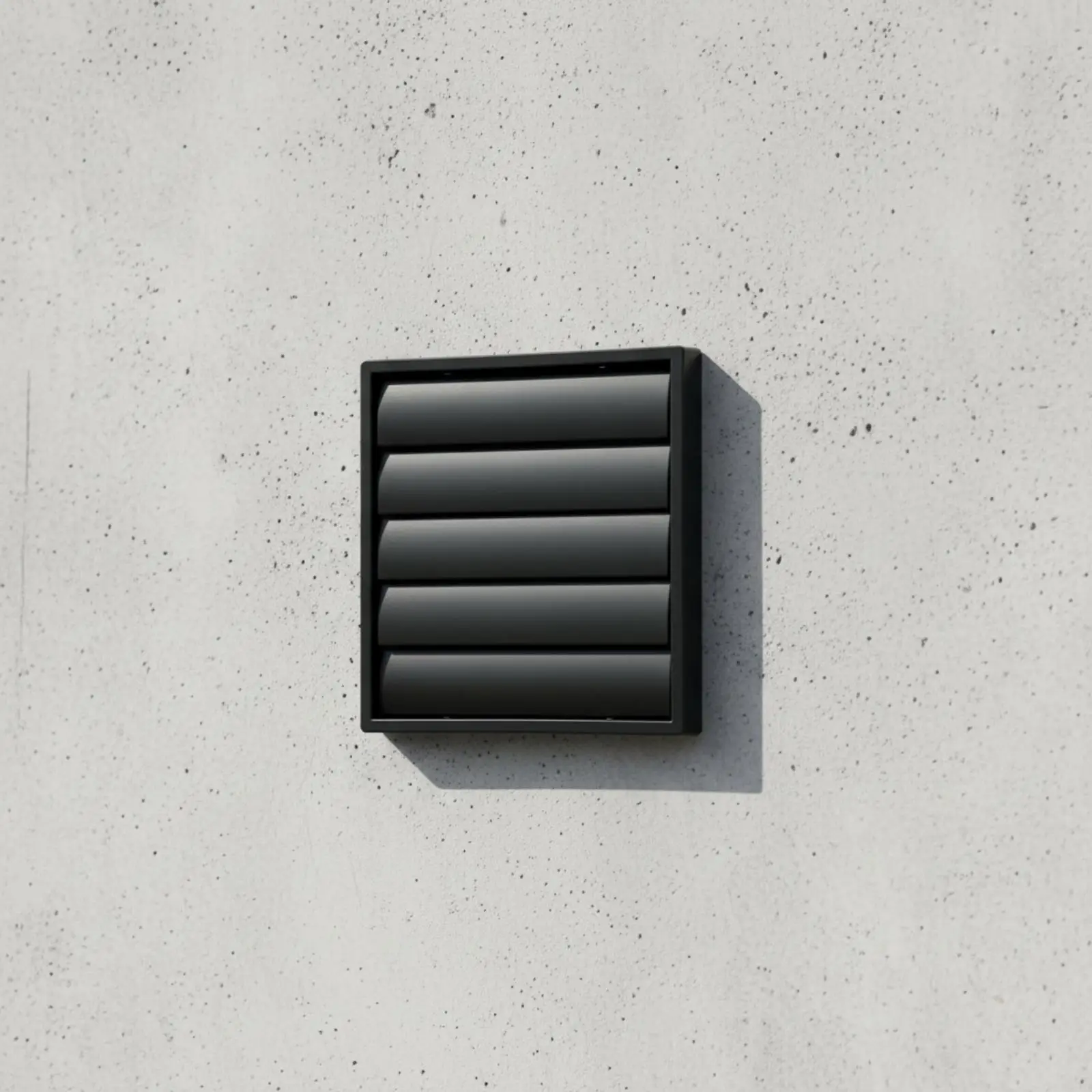 Wall Vent Cover with Screen Mesh Gravity Shutter Vent Cover with Screen Louvered Grille ABS Outdoor for Bathroom, Kitchen