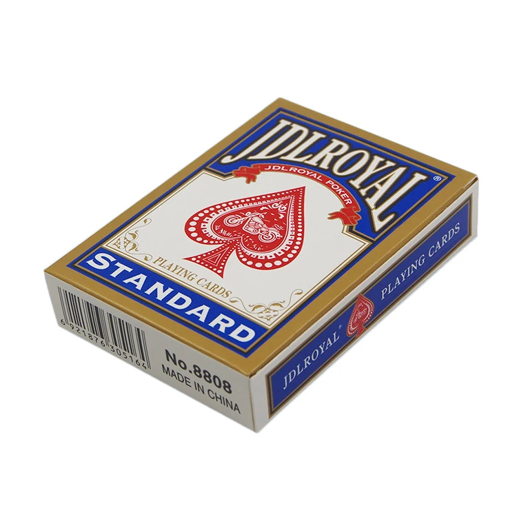 Jdlroyal Poker Rot/Blau Normale Spielkarten Standardversiegelte Decks Zaubertricks Poker Spielkarten Zaubertricks – Detail 6