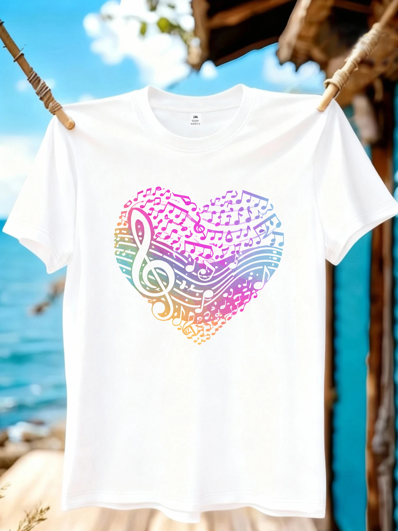 

【WZM10946】Женская футболка больших размеров с принтом Love, круглым вырезом, летняя, повседневная, с короткими рукавами, в уличном стиле, универсальная, больших размеров.