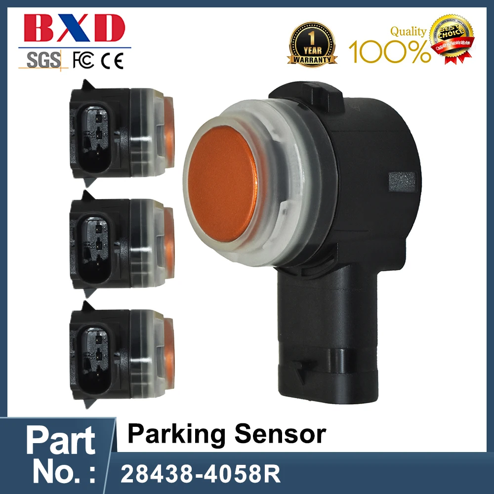 1/4PCS Parking Sensor 28438-4058R 28438 4058R 284384058R For Nissan Car Accessories Auto Parts High Quality