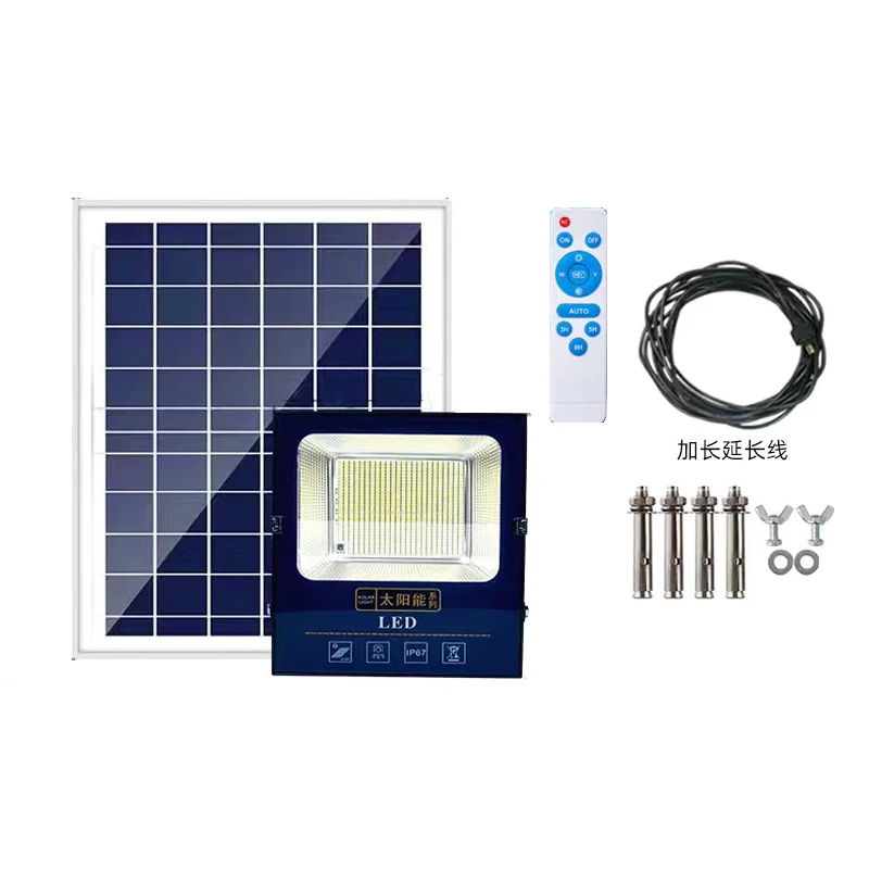 

180W Solar Panel Light With 5Meter Cable Solar Outdoor Lamp Sun Night Light Waterproof Solar Light Garden Emergency