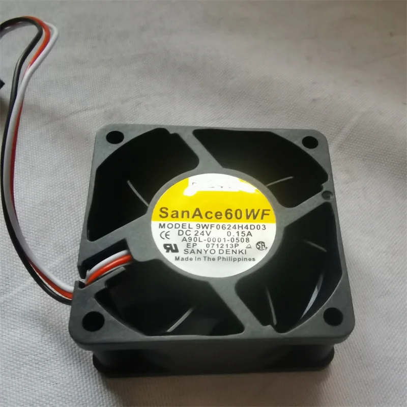 60x60x25mm  9WF0624H4D03 A90L-0001-0508 24V cooling 0.15A 6025 60mm DC Axial  Fans