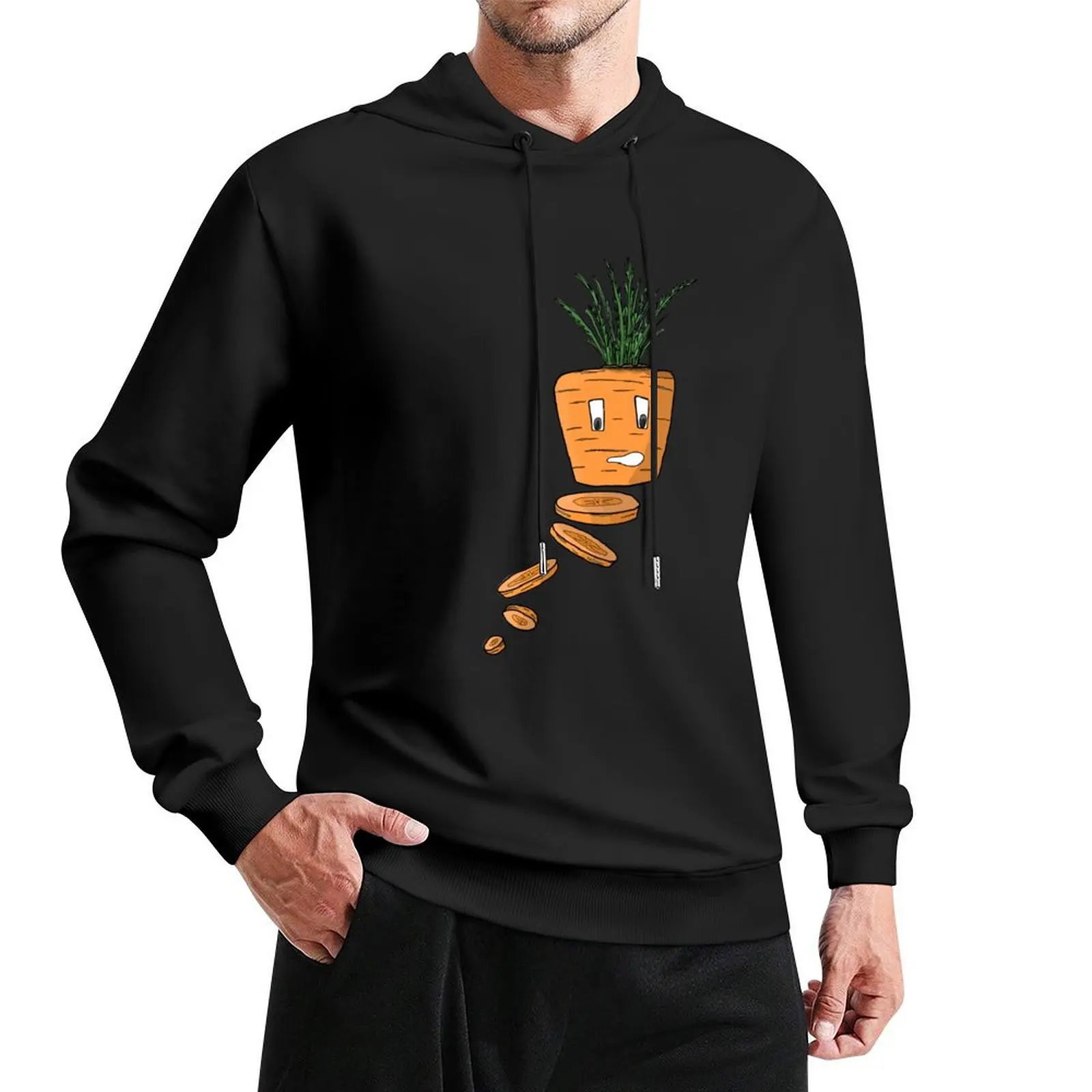 cute carrot Pullover Hoodie mens clothes anime clothing korean clothes new in hoodies and blouses