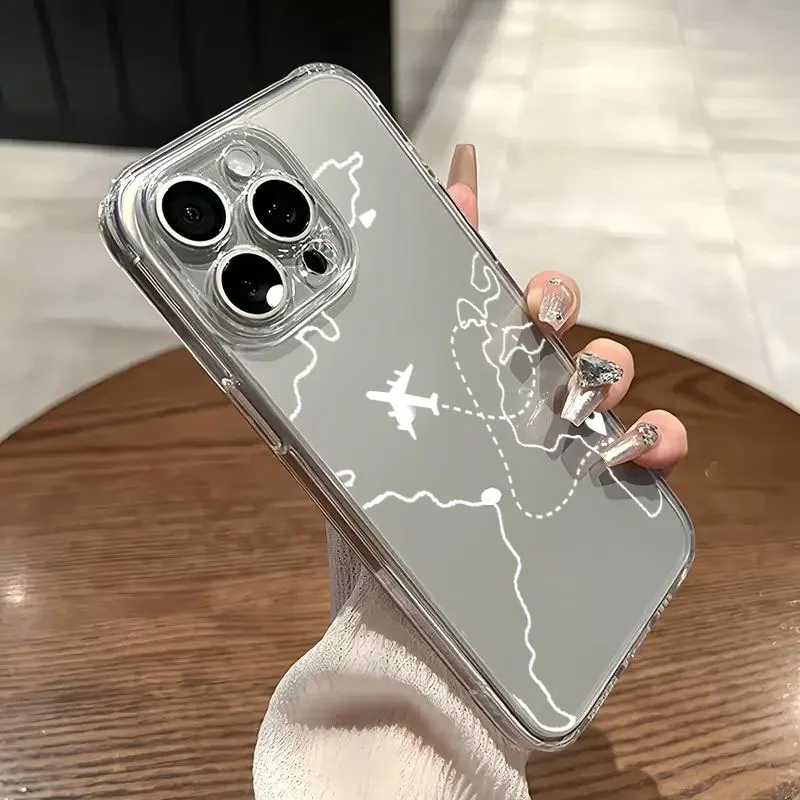 Cartoon World Tour Phone Case for Infinix Hot 10 20 30i 50 60 Pro Plus Play 4G 5G Transparent Soft TPU Back Cover - view 2