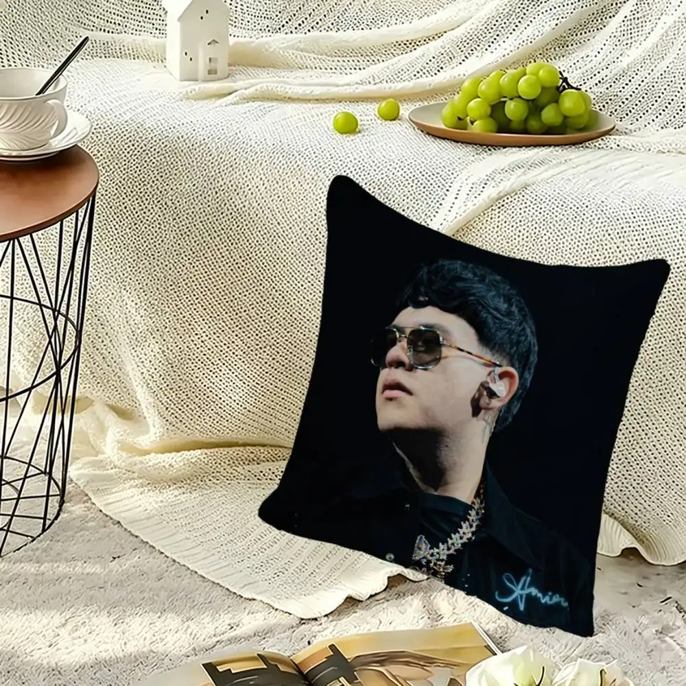 Singer J-Junior H Square Double-Sided printed Pillow Case Bedroom Bedside Pillow Sofa Cushion Cover