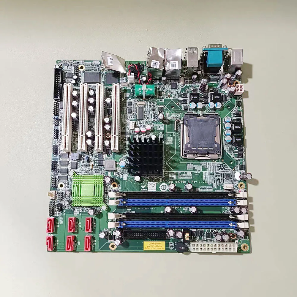 

Материнская плата 775-pin для промышленного оборудования, модель IEI PCMB-MQ440-R REV: 1.0