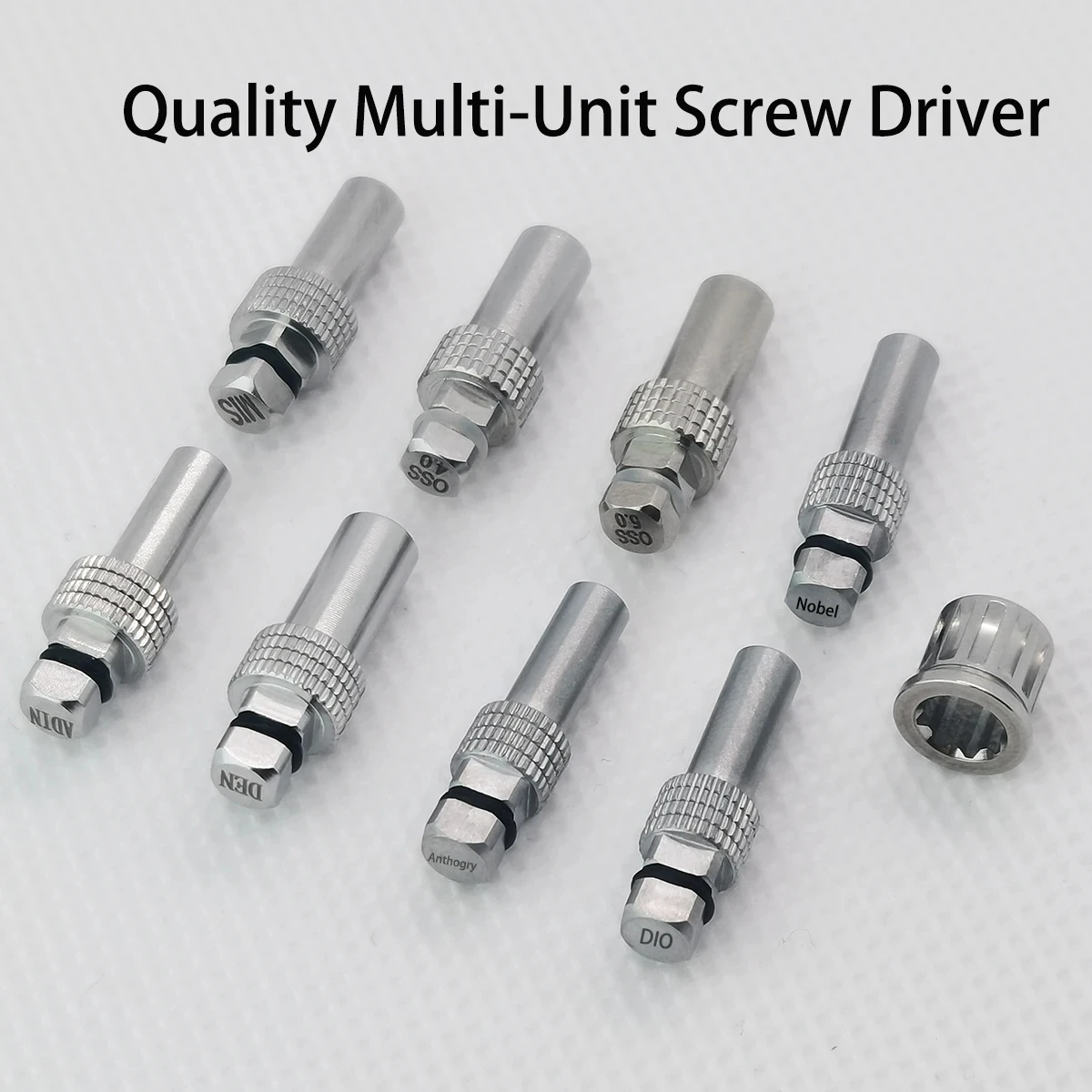 Torque Wrench MU screwdriver for Multi unit straight screw abutment outer driver for Dentium Osstem DIO Adin Mis Nobel Anthogry