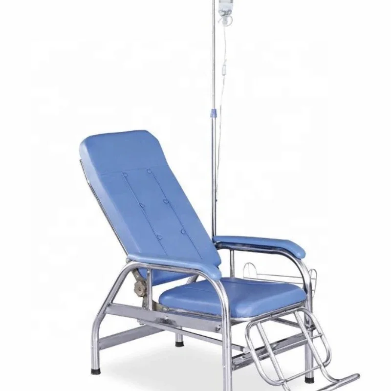 

Reclining medical Transfusion Chair hospital waiting for patient infusion chair in clinic