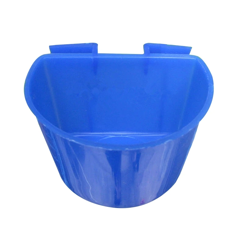 Cage Feeder Cups Hanging Chicken Water Cup with Hooks for Pigeon Plastic Feeding Dish Multifunctional Feed Bowls Drop Shipping