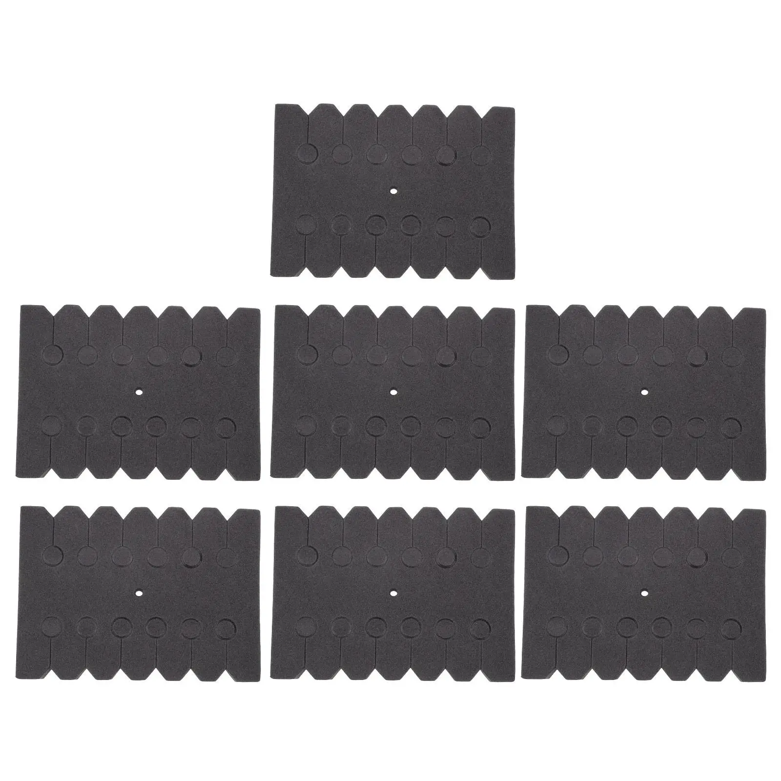 

7 Pcs Square Arrow Rack Bow Draw Weight Scale Cases Archery Compound Sponges Accessories EVA Separator Lightweight Portable