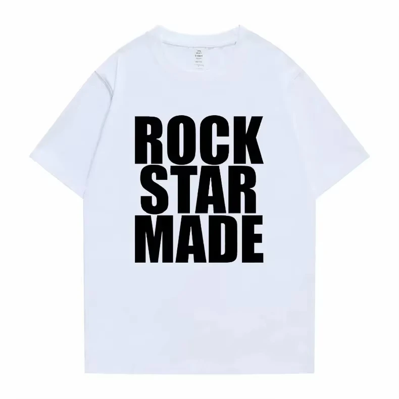 Graphic Tshirt Rap Merch Rock Star Made Playboi Carti Music Concert Merch Opium Print T-shirt Men Hip Hop Oversized T Shirt Tops