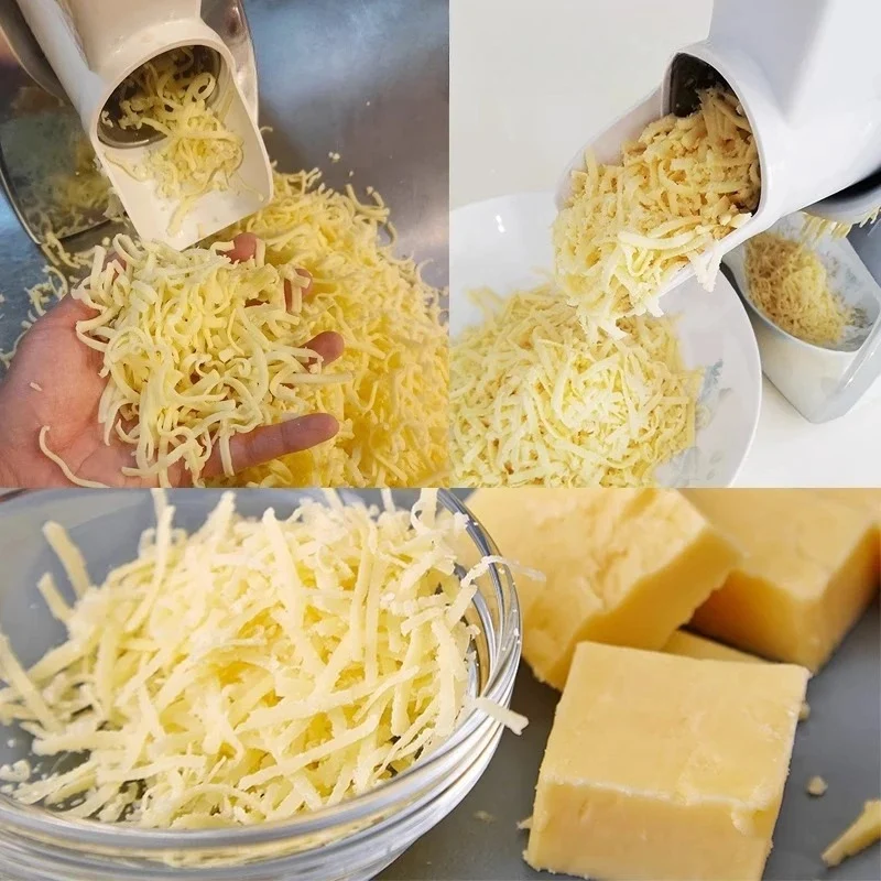 Multifunctional Electric Grater Commercial Automatic Shredder for Cheese & Vegetable Slicing