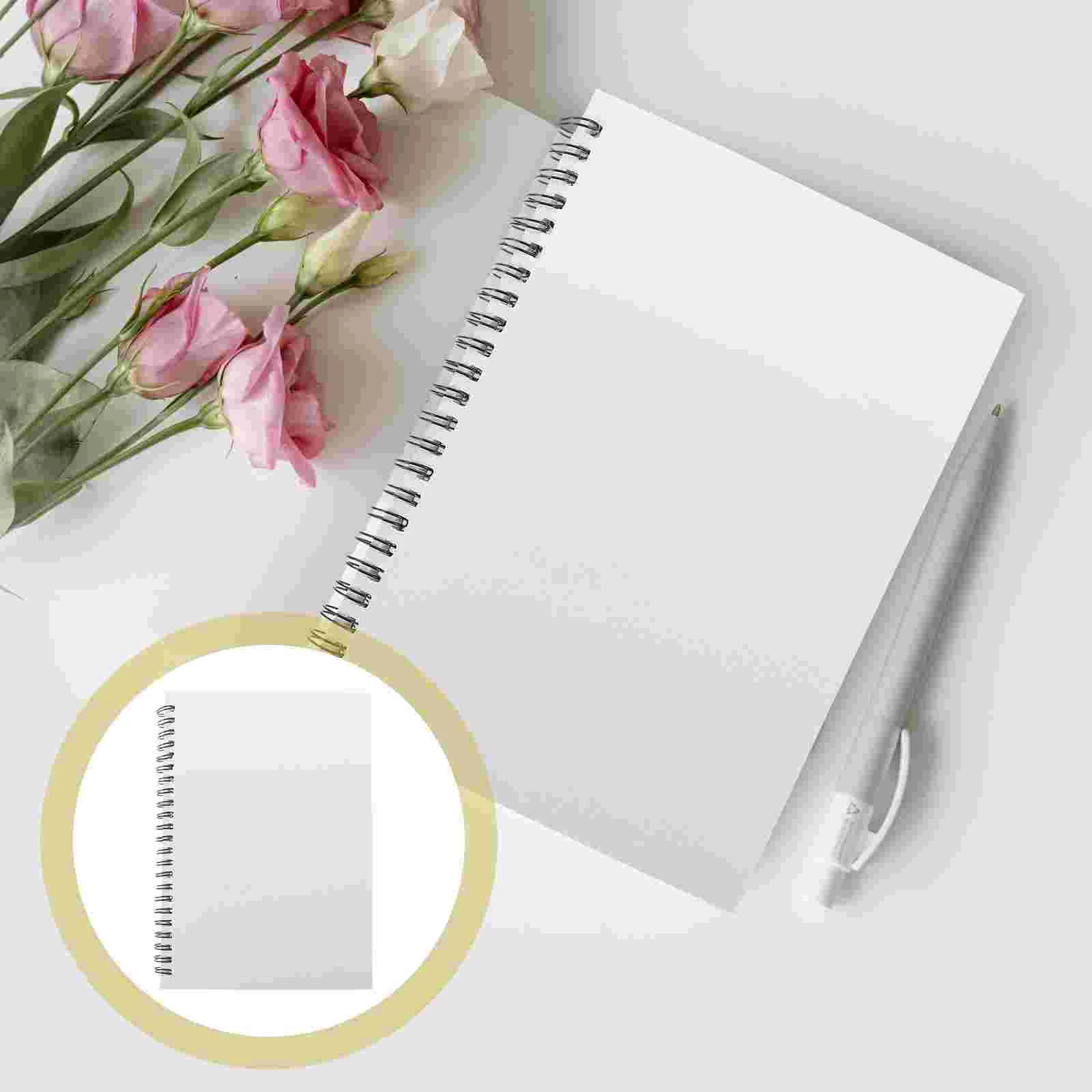 

Thermal Transfer Notebook Notebooks for Work Sublimation Schedule Notepad Paper DIY Notepads Small White Student A5