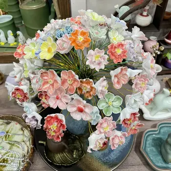 12 best sales Ceramic flowers - №10
