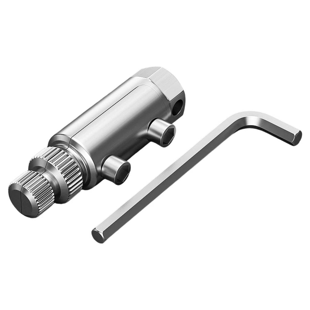 Thread Removal Tool Faucet Extractor Forged Alloy Ergonomic Grip Compact Portable Size as Shown For DIY Repairs