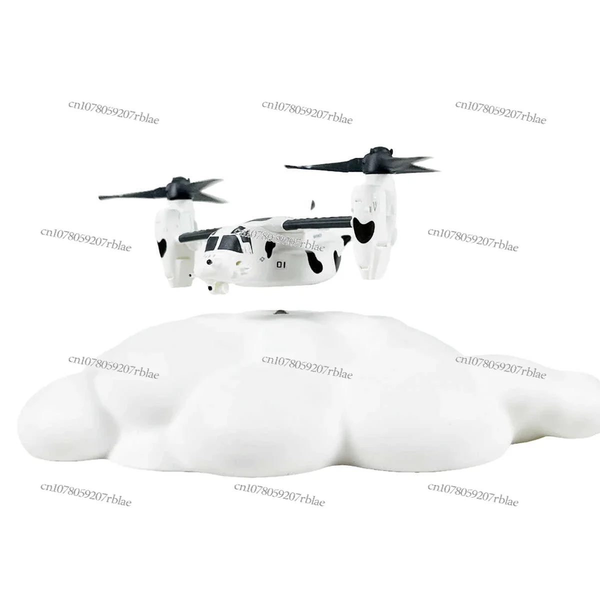 V-22 Creative Magnetic Levitation Osprey Desktop Ornaments Cool Aircraft Model Super Decompression Toy Gift