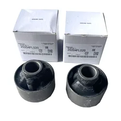 New Genuine 2PCS Lower Control Arm Rear Bushing OEM 20204FL020 For Subaru Crosstrek Outback Forester