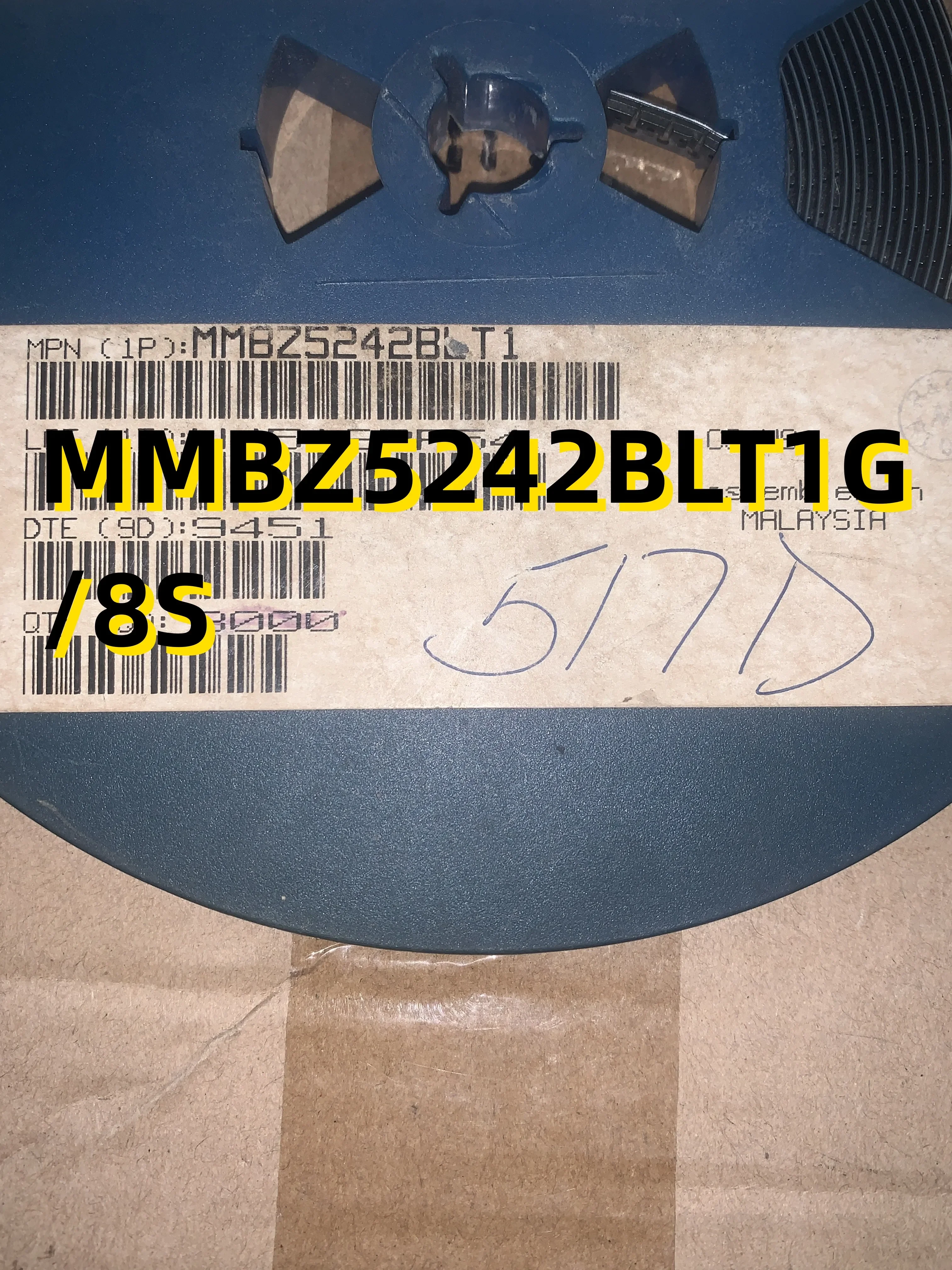 10 unidades MMBZ5242BLT1G /8S