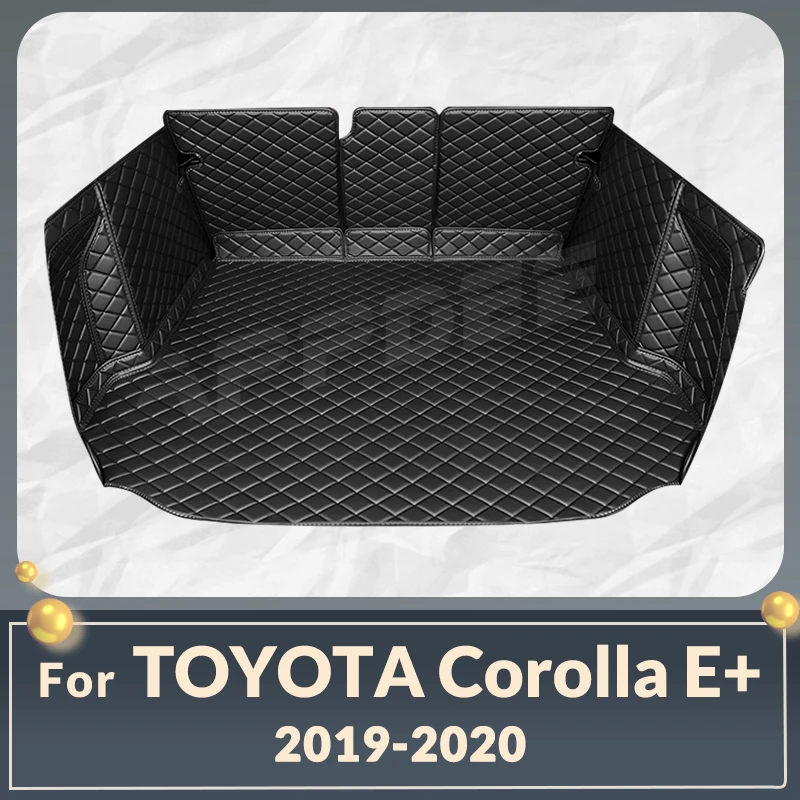 

Автомобильный коврик для багажника с полным покрытием для Toyota Corolla E + 2019 2020, автомобильный коврик для багажника, подкладка для груза, защитные аксессуары для интерьера