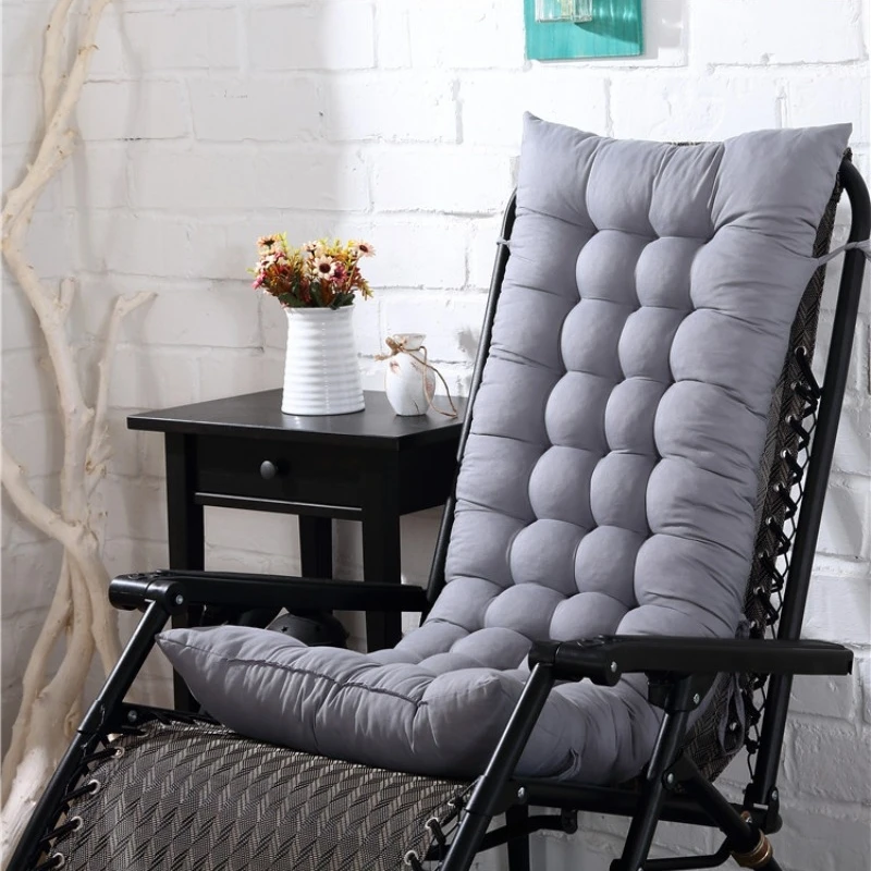 1pc Thickened recliner cushion  office sofa  summer lunch break  rocking chair cotton cushion  available on the beach