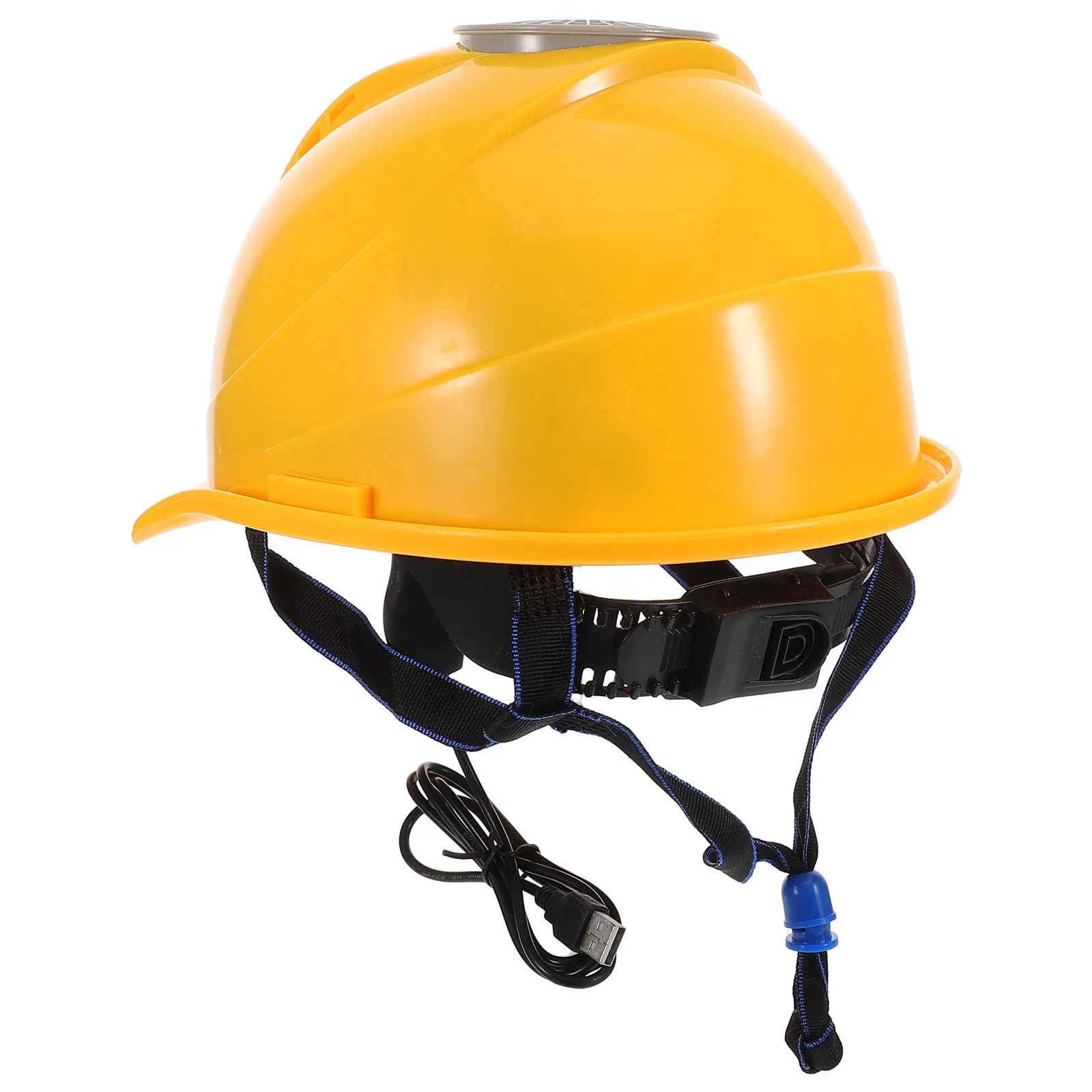 

Hood with Fan Cooling Hard Hat for Construction Charge Working Gear Plastic
