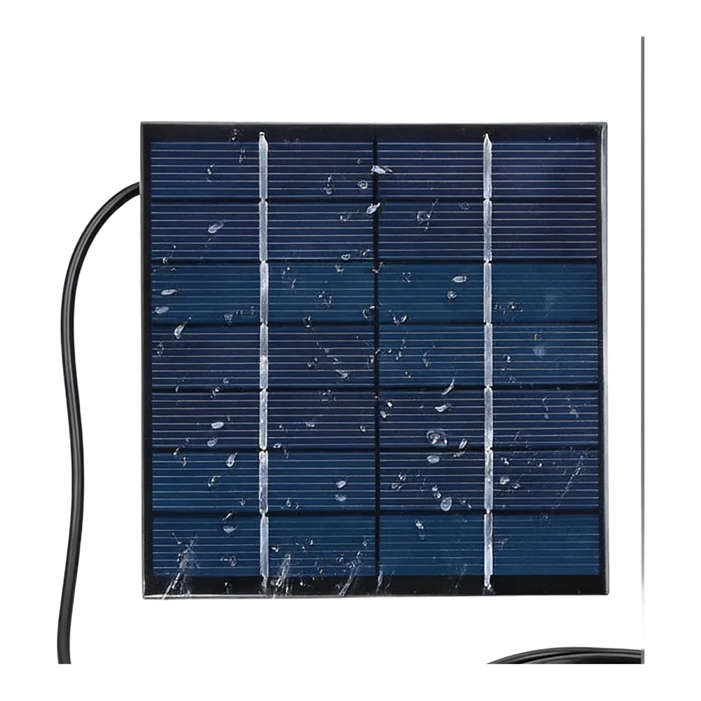Pond Circulation Pump Garden Solar Pump Four Nozzle Types Eco Friendly Design Quick Start Function Customizable Garden Fountain