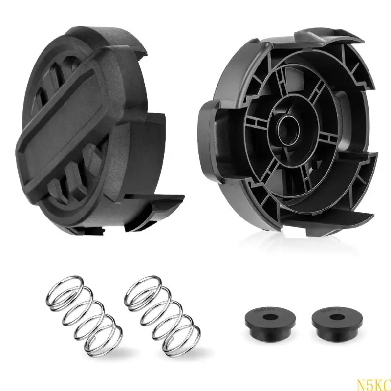 

N5KC 2Pcs Trimmer Head Caps Cover Replacement for Quickfeed Model DCST922P1 DCST922B