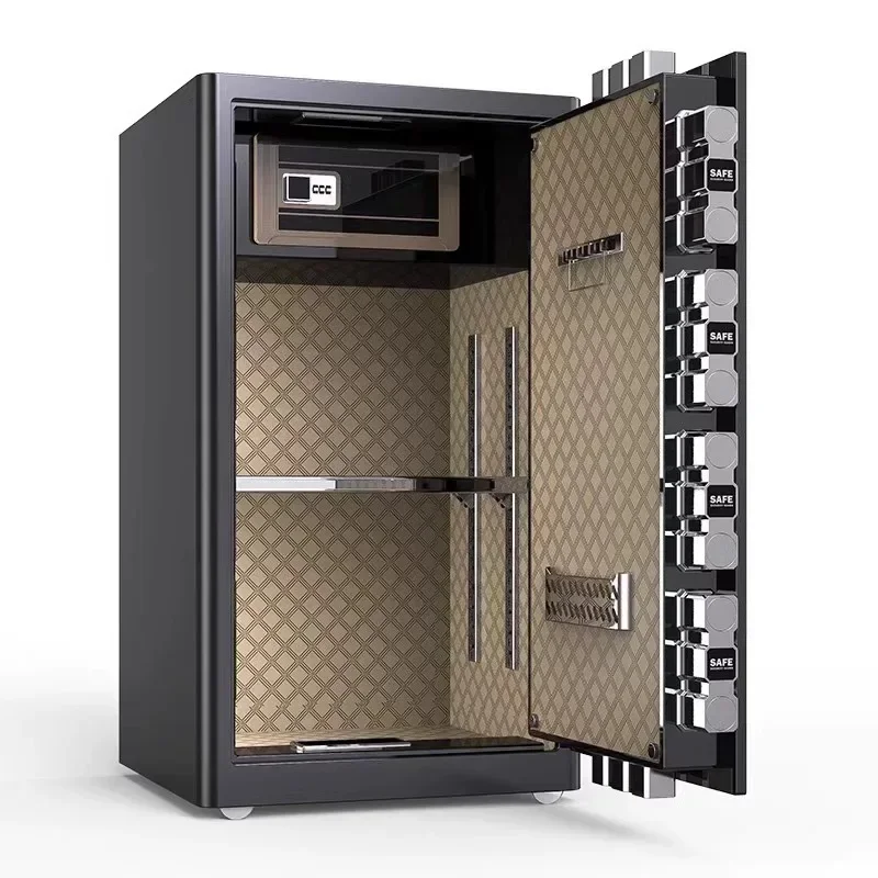 Household 80m password fingerprint safe WiFi mobile phone password lock large capacity safe