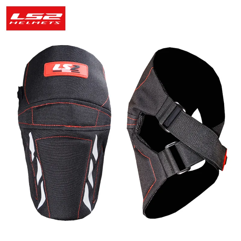 

LS2 Motorcycle Motocross Knee Pads Thickened Moto Leg Protector Anti-slip MTB Cycling Knee Cover Protect Shin Guard Accessories