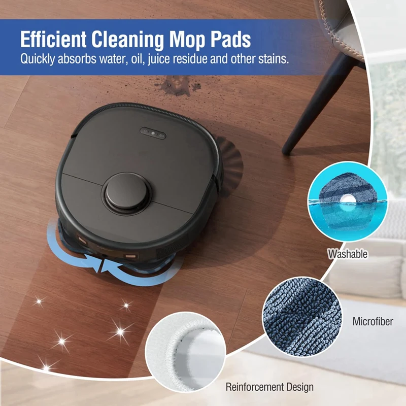 Комплект аксессуаров из 20 предметов для робота-пылесоса Eufy X10 Pro Omni: запасные части для лучшей чистки РАСПРОДАЖИ