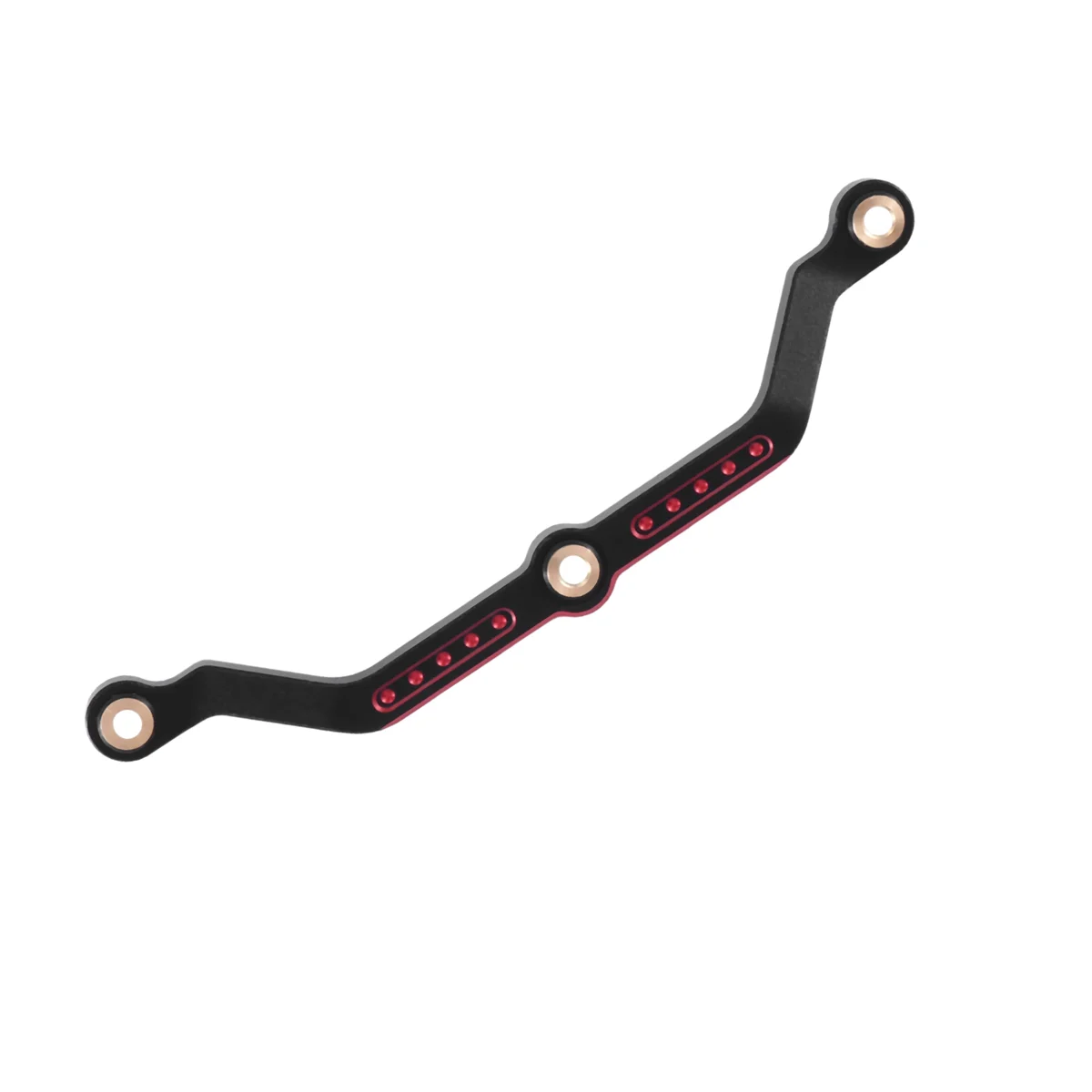 Metal Steering Link Steering Rod 9748 para TRX4M, 1/18 RC Crawler, Peças de atualização do carro, Red Acessórios