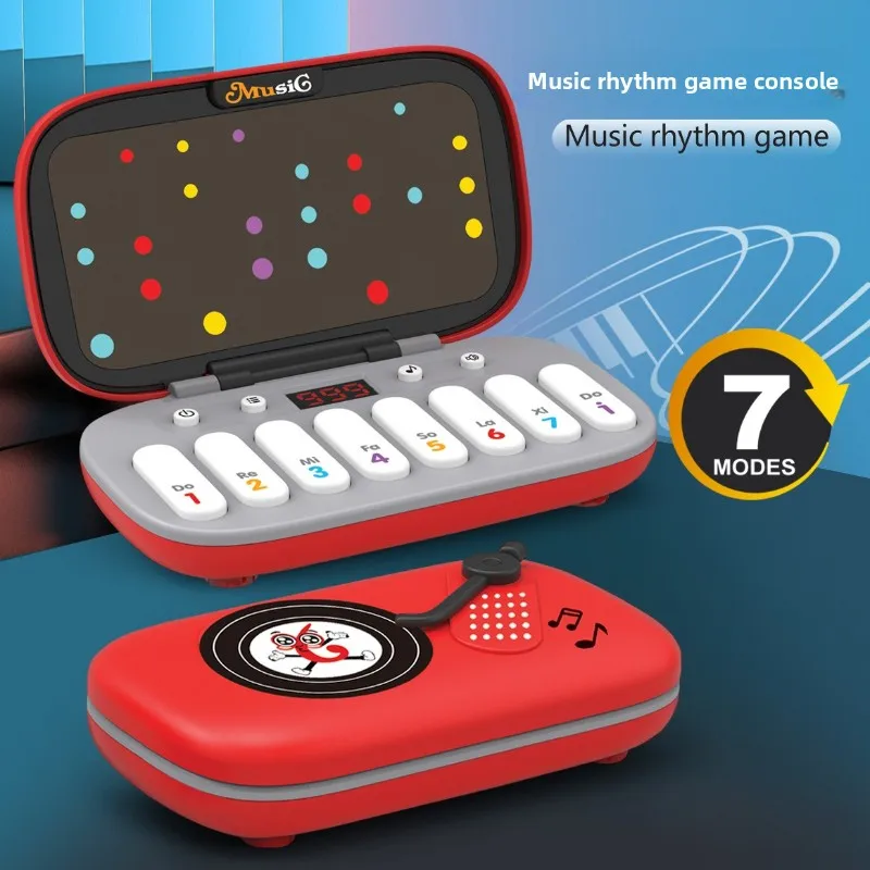 

Plastic Portable Kid Pocket Piano Sound Music Play Mini Electronic Keyboard Toy Early Education Puzzle Music Instrument Toys