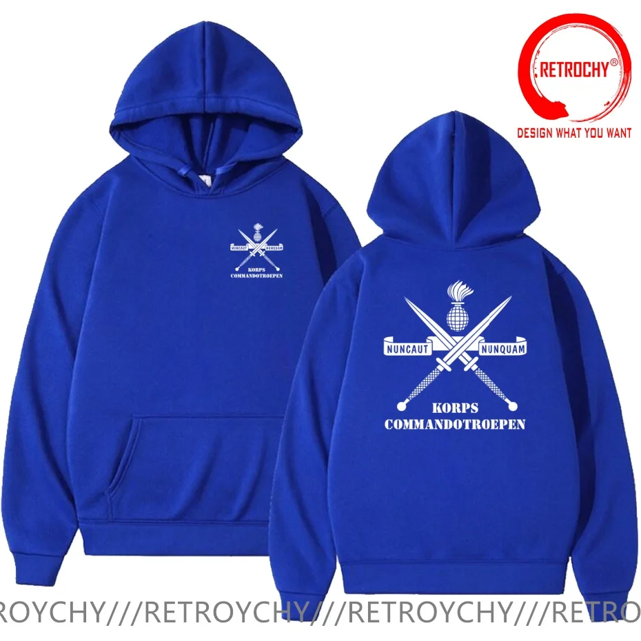 Camiseta masculina KCT Dutch Commando, forças especiais, moda, casual, roupa moderna, tops estilosos, camiseta de lazer, camiseta masculina.