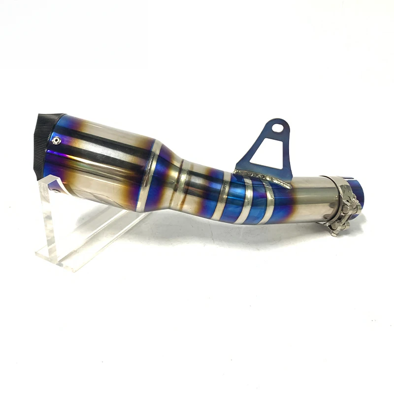 Hot selling Titanium Alloy Slip-on for S1000RR/S1000R 2015-2016 High Quality Motorcycle Exhaust Muffler Mid Pipe