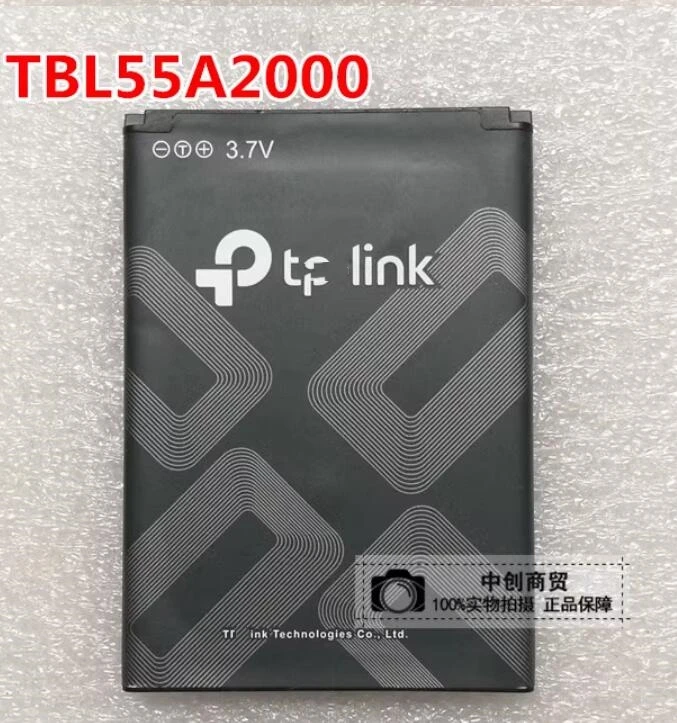 Battery for TP-LINK M7310 Wi-Fi, 2000mAh, TBL-55A2000 TBL55A2000 Battery, Size 62mm * 45.5mm, High Quality