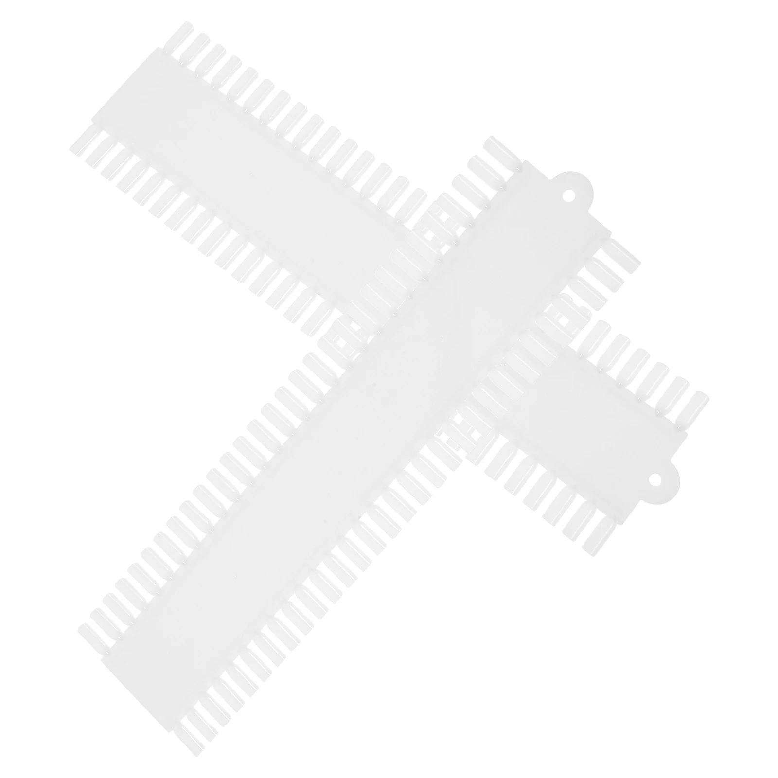 

2pcs Art Display Board 60 Colors Palette For Salon School Storage Beige Polish Painting Tool Nail Tip Palette