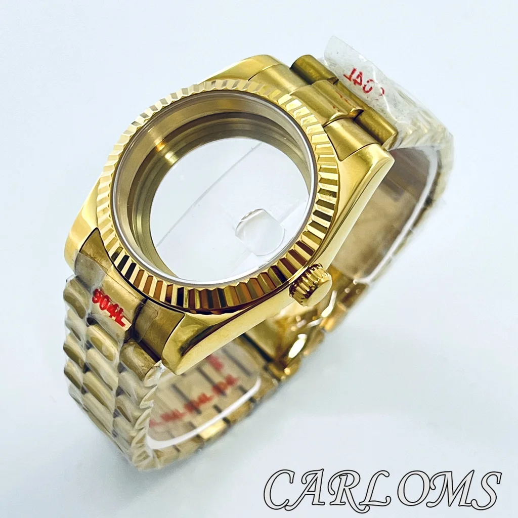 

Top Watch Parts Case 36mm 40mm ETA2824 PT5000 NH34 NH35 NH36 NH38 NH39 NH70 NH72 4R35 Watch Case With Sapphire Glass Waterproof