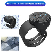 5 Key Wireless Remote Controller Button Helmet Earphone Motorcycle Handlebar Car Steering Wheel Control Media for IOS Android