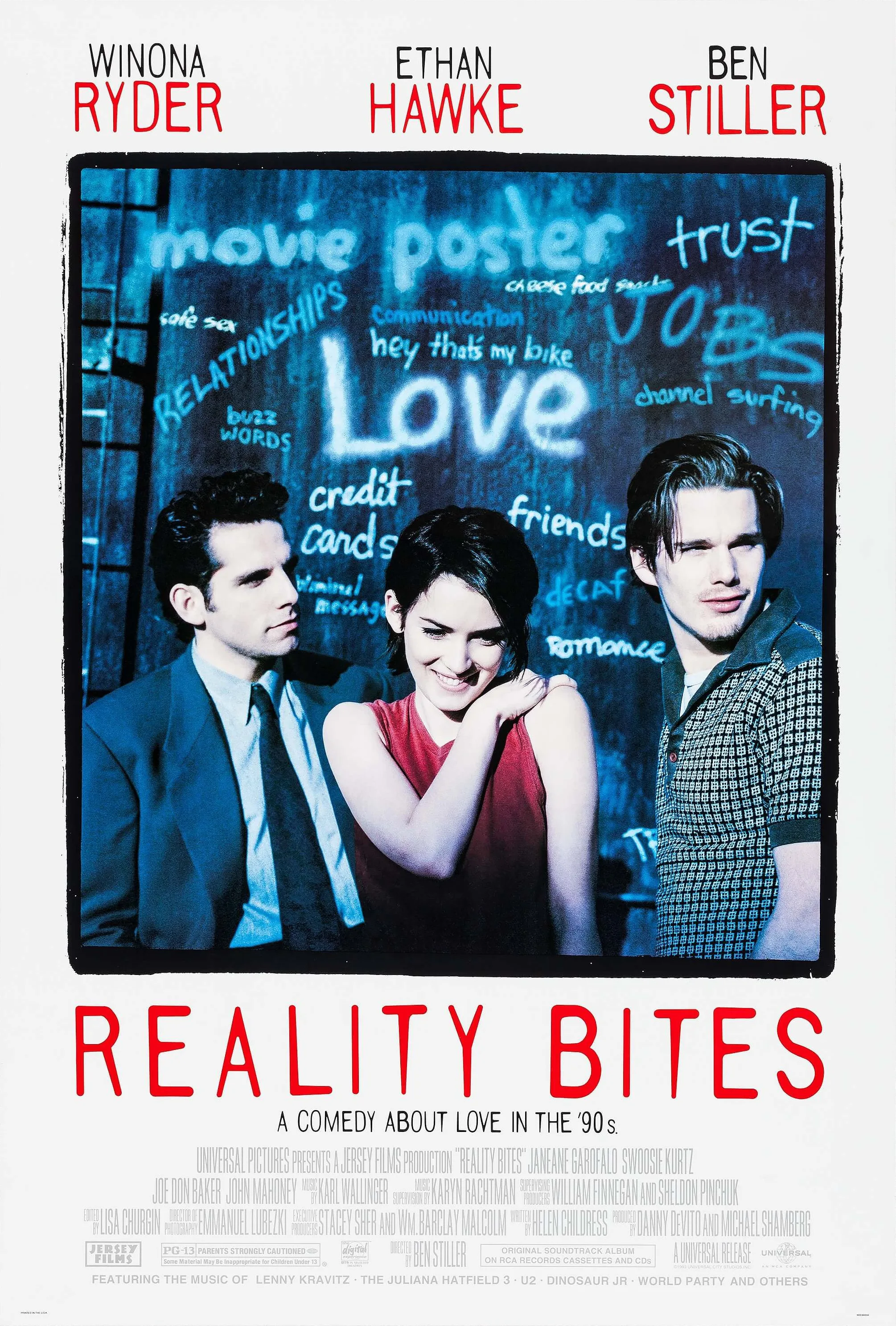 Movie Reality Bites Wall Poster Wall Art Rome Decoration