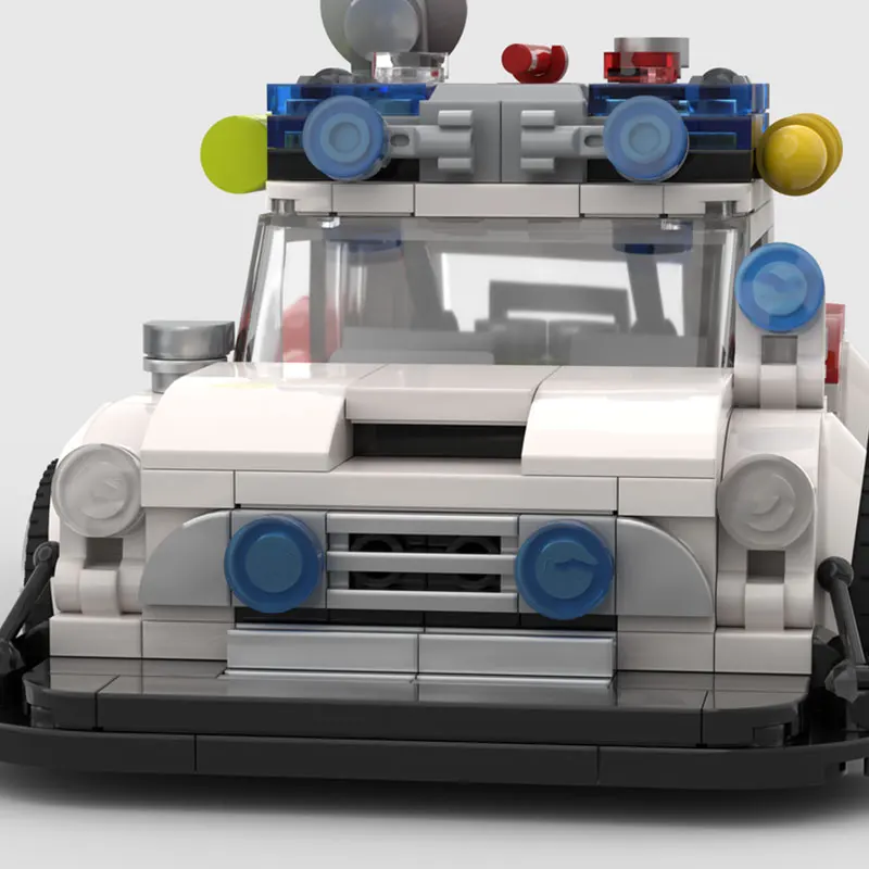 

MOC Modified Adventure Car Vehicle Small Particle Assembly Building Block Model Toy Collectible Ornament Gift 330pcs