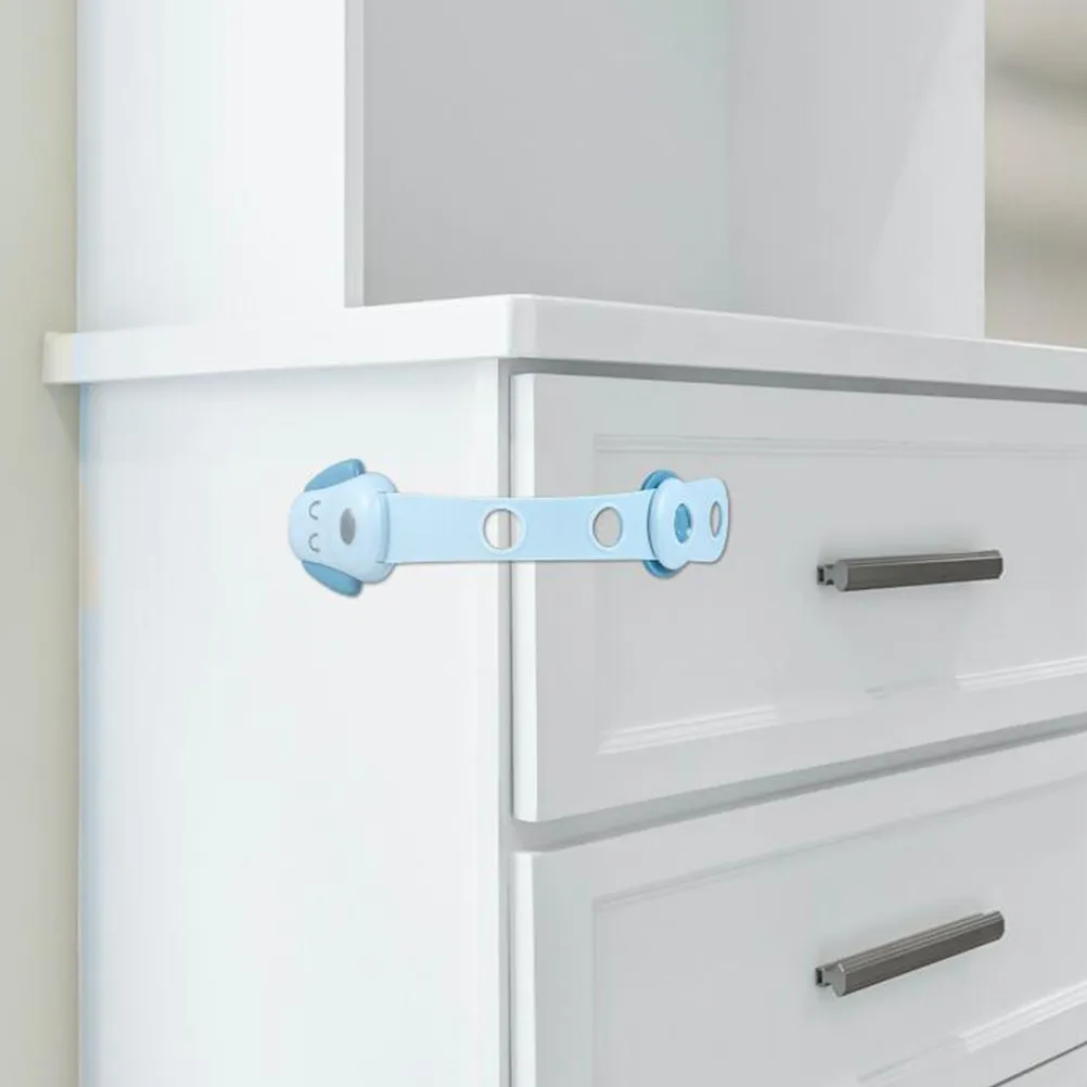 

Набор из 8 самоклеящихся замков для защиты детей: для ящиков, шкафов, холодильников, дверей, гардеробов