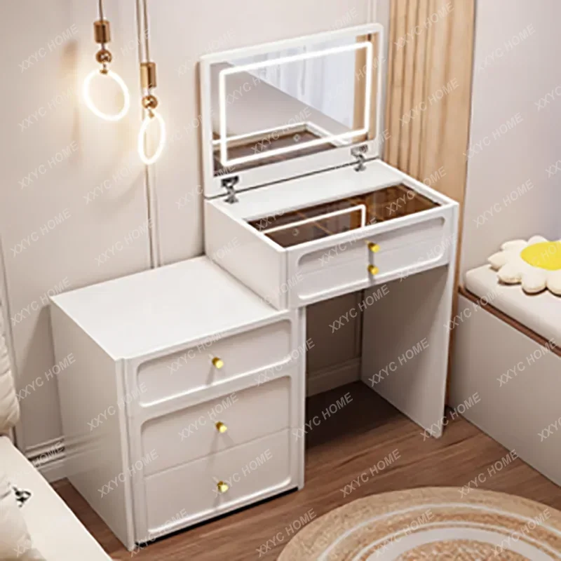 Classic Modern Vanity Desk Premium Minimalist Durable Exquisite Vanity Desk Design Practical Coiffeuse De Chambre Furniture