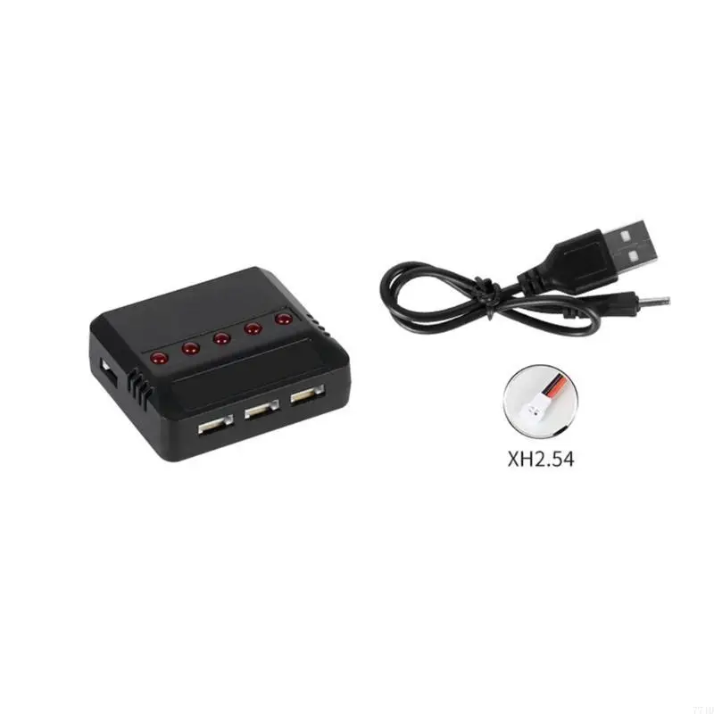 77JD Battery 3.7V 500mAh LiPo Battery and 5 In 1 USB For H107C H107L U816