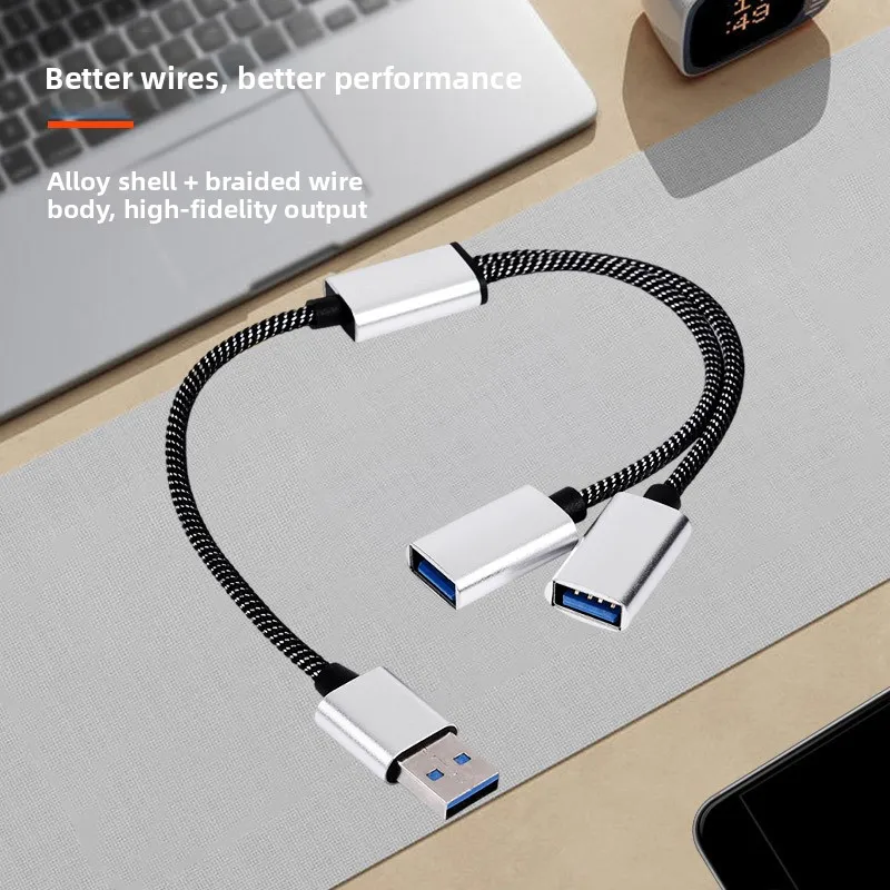 USB interface one to three 2.0 hub docking station mobile phone tablet one to three USB interface expander