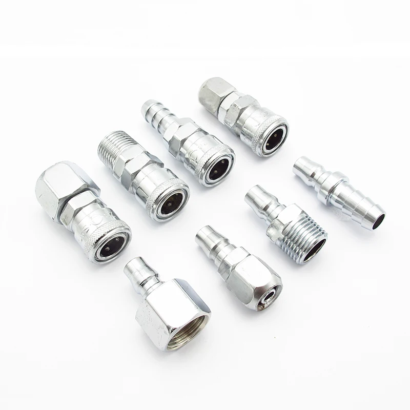 Pneumatic Fitting C Type Quick Coupling Connector Coupler Adapter For Air Compressor SP PP SM PM SH PH SF PF 10 20 30 40