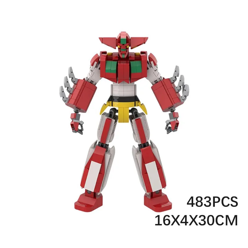 Hot New Voltroned Robot Action Figure Building Blocks Anime Technical Mecha Bricks Constructor Model Brick Set Kids AdultsToys