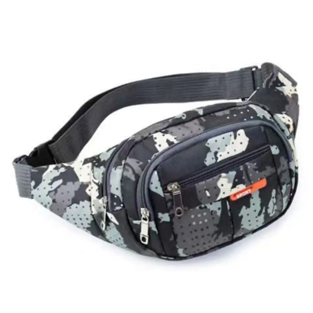 

Oxford Cloth Women's Chest Bags Multifunctional Grey Pink Brown Blue Waist Bag Multi-compartment Purse Sports Chest Bag Unisex