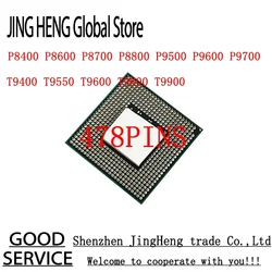 P8600 P8700 P8800 P9500 P9600 P9700 T9400 T9550 T9600 T9800 T9900 X9100 Available for GM45 PM45 MCP79 PGA478 Notebook Laptop CPU